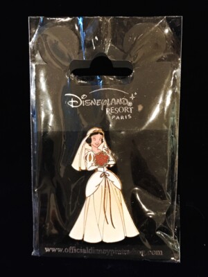 Disney DLRP 2005 - Married Princesses White Wedding Dress Snow White Pin |  eBay