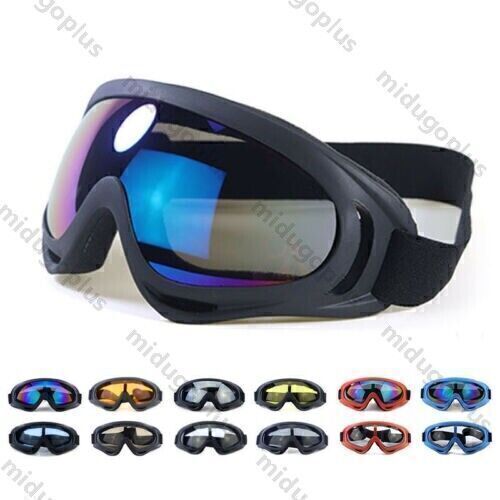 Tallew 4 Pcs Motorcycle Goggles & Neck Masks Set – Windproof ATV Goggles With UV Protection & Breathable Face Covers