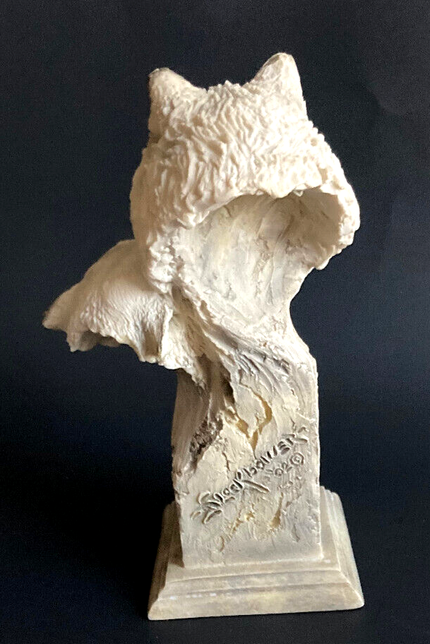 Joe Slockbower Sculpture Artic Wolf No. 38410 DEVOTION Mill Creek