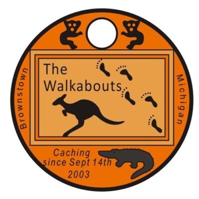 The Walkabouts 2019 Pathtag #46500 GEOCACHING Pathtags Bear Geocoin USA Tag