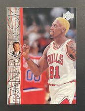 Dennis Rodman 1997 Upper Deck Dan Patrick #334 Chicago Bulls Basketball