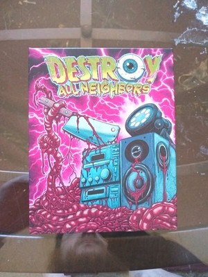 Destroy All Neighbors (Blu-ray, 2024) w/ Slipcover - Shudder - w/ Corrected Disc