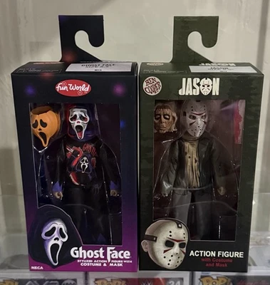 Neca Ben Cooper Jason And Ghostface Action Figure Set - Image 1 of 2