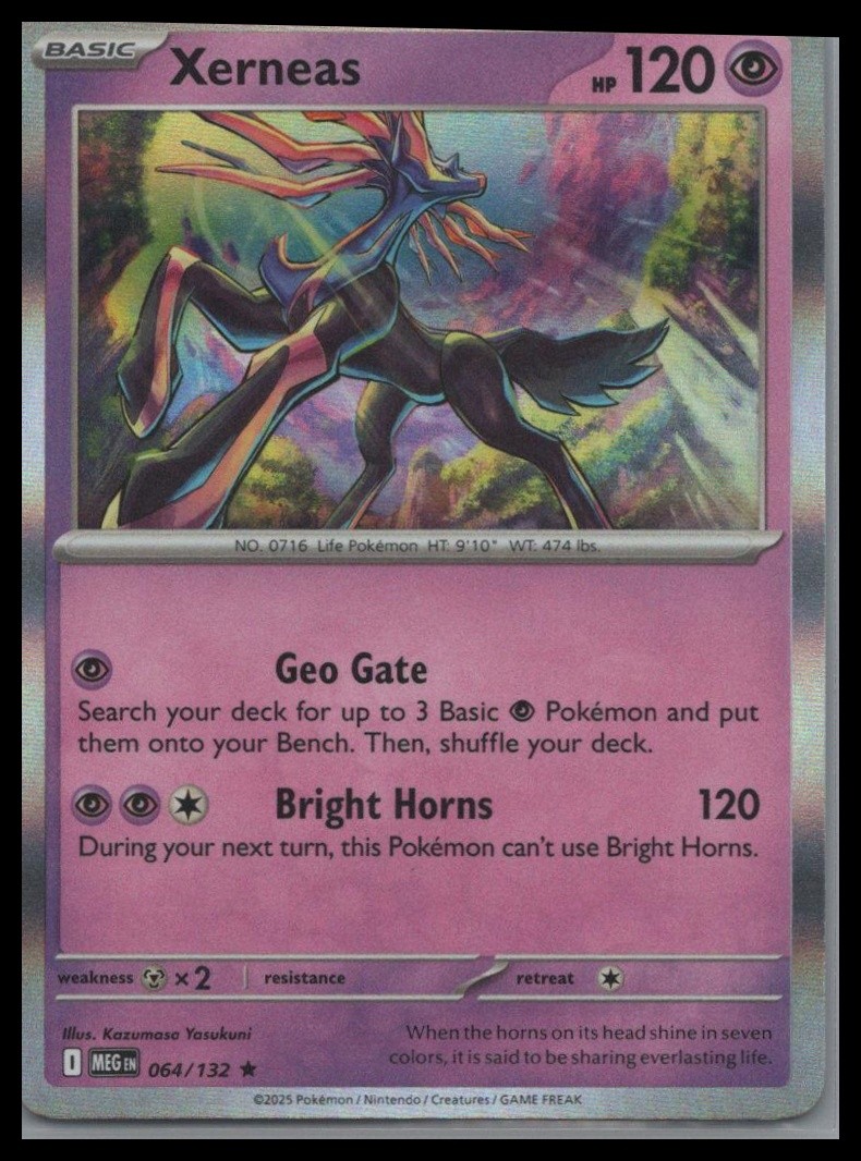 ME01: Mega Evolution #064/132 Xerneas holo