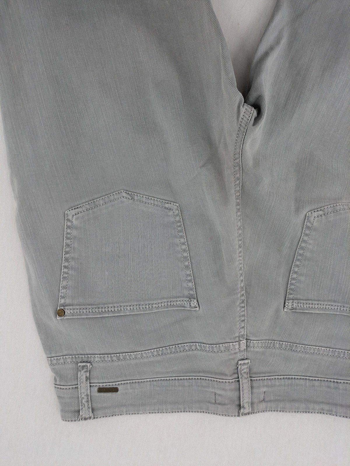 Cambio Damen Jeans Grau Straight Leg Denim Hose Luxury Edition 5 Pocket image 9