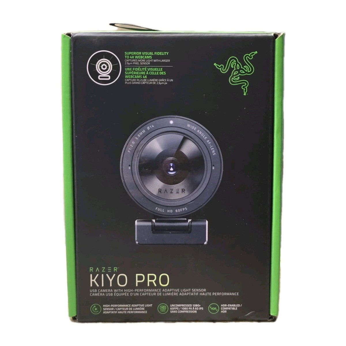 Razer Kiyo Pro Streaming Webcam - Black for sale online | eBay