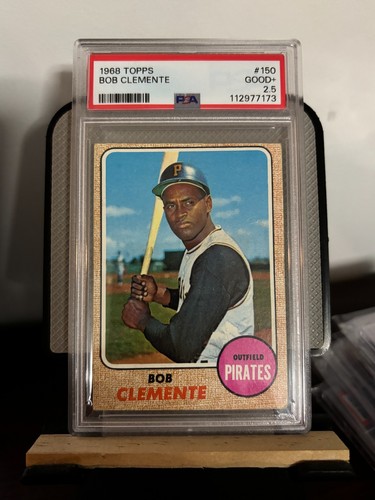 1968 Topps Bob Roberto Clemente #150 PSA 2.5 Good+