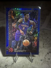 2025 Topps NBA - Blue Sand Glitter - RJ Barrett #33 /150 SP - Toronto Raptors