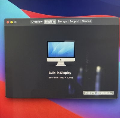 2015 Apple iMac 21.5