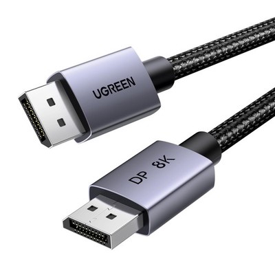 8K DisplayPort Kabel 1.4 VESA 2m 60Hz 4K 240Hz 32.4Gbps UGREEN