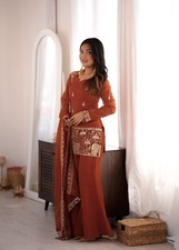 Salwar Kameez Indian Pakistani Wedding Party Wear Dress Bollywood Suit Pant