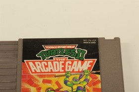 Vintage Nintendo Teenage Mutant Ninja Turtles II Game Cartridge NES-2N-USA