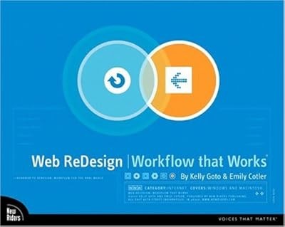 Web Redesign Workflow That Works, Goto, Kelly & Cotler, Emily, Used; Good Book