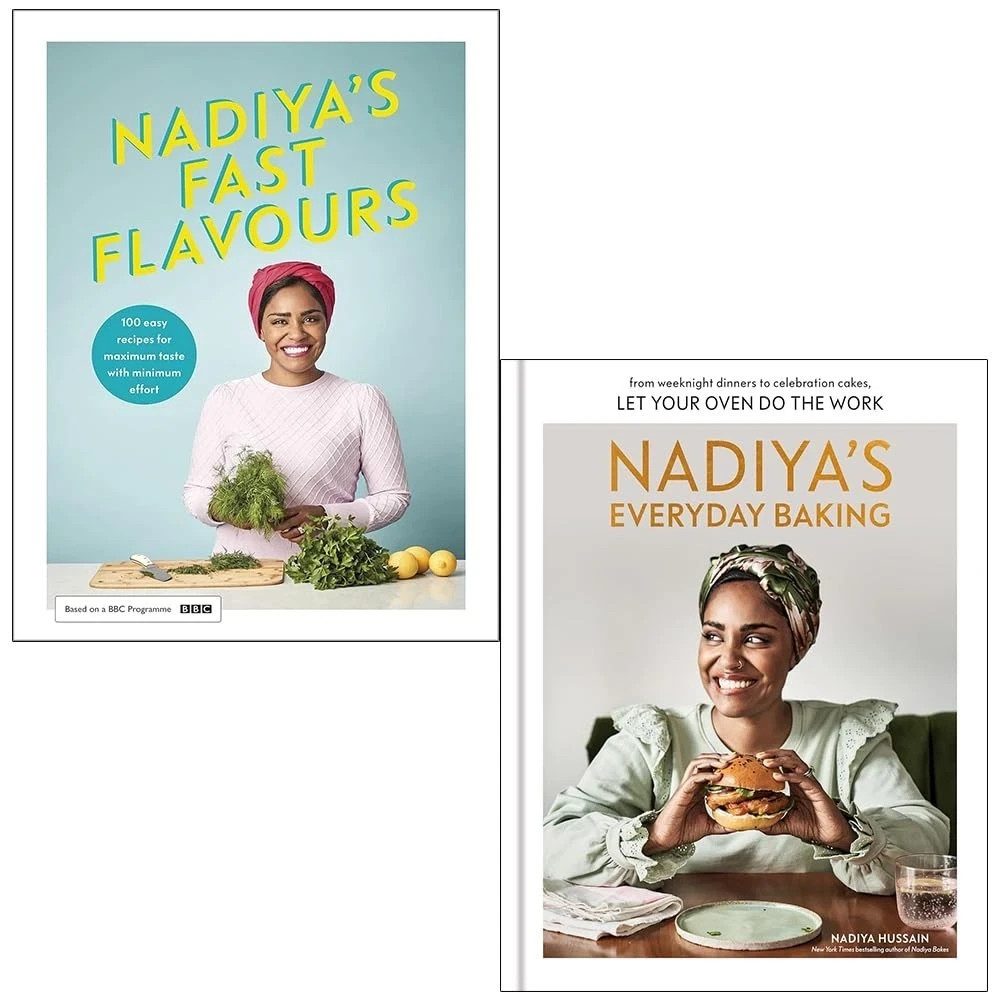 Nadiya Hussain Collection  2 Books Set Nadiya's Every, Nadiya's Fast Flavours