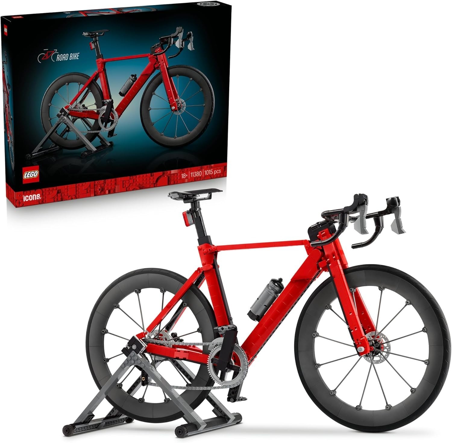 11380 - LEGO Icons Road Bike - Building Set for Adults, Ages