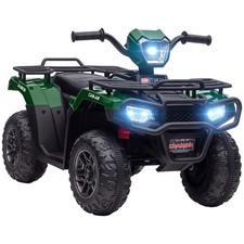 12V Kids ATV Battery-Operated, Kids 4 Wheeler, Ages 3-5, Green