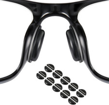 10 Pairs Silicone Eyeglass Nose Pads Compatible with Ray-Ban Meta Smart Glasses
