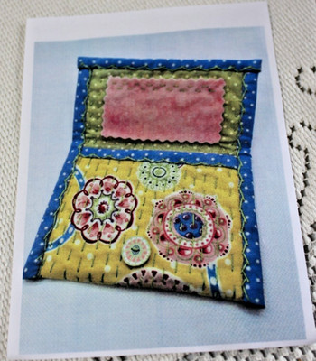 New Cross Stitch TINY TUCK IT POCKET EMBROIDERY Kit for  scissors needles