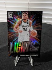 2024-25 Panini Donruss Optic - Lights Out Giannis Antetokounmpo #10 Holo Prizm