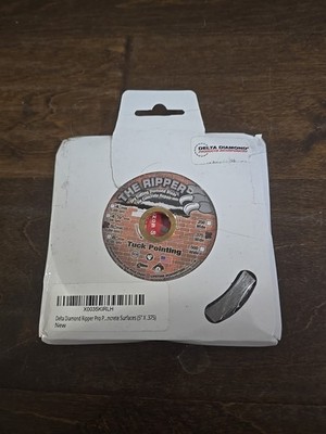 Delta Diamond Ripper Premium 5 Inch Tuck Point Diamond Blade(5'' X .375)
