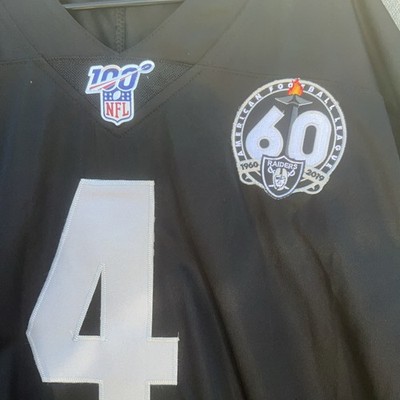 Nike NFL Raiders CARR #4 XxxxL2019 On Field | eBay