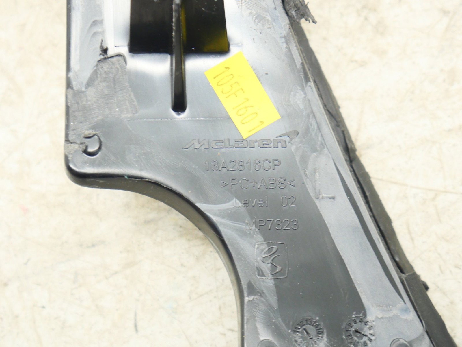 McLaren 570S 2016-2021 Left Sill bracket P/N 13A2816CP