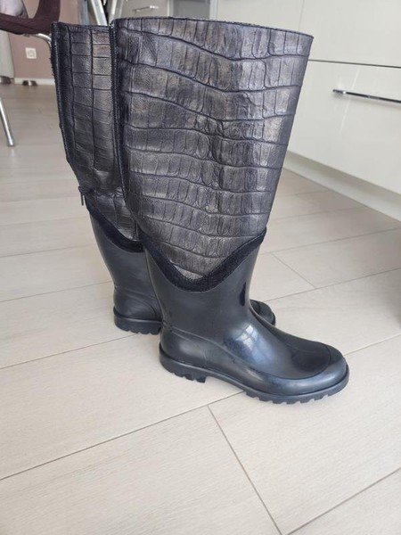 Women Carlo Pazolini Rubber Boots Black 38