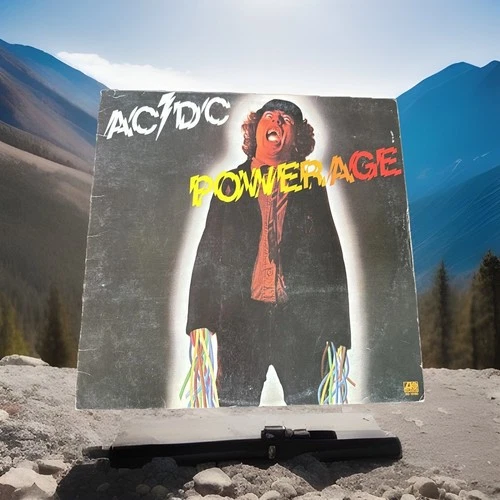 AC/DC Powerage 1978 First Pressing Vinyl LP Atlantic SD 19180