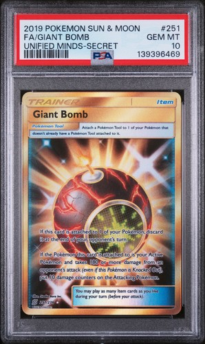 Giant Bomb graded PSA 10 for sale on eBay