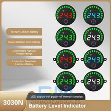 DC7-55V Acid/Li-ion Universal LED Indicator Board Voltage Battery Level Display