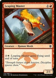 Leaping Master 114/269 Khans of Tarkir