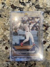 2025 Topps Now Teoscar Hernandez #118 Gold Refractor 1/1