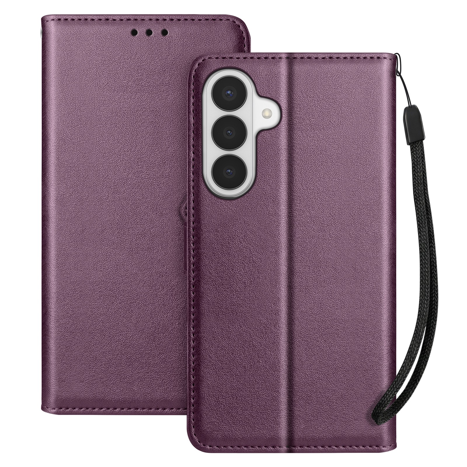 Etui Galaxy S26 Plus Avizar violet avec porte-carte et support