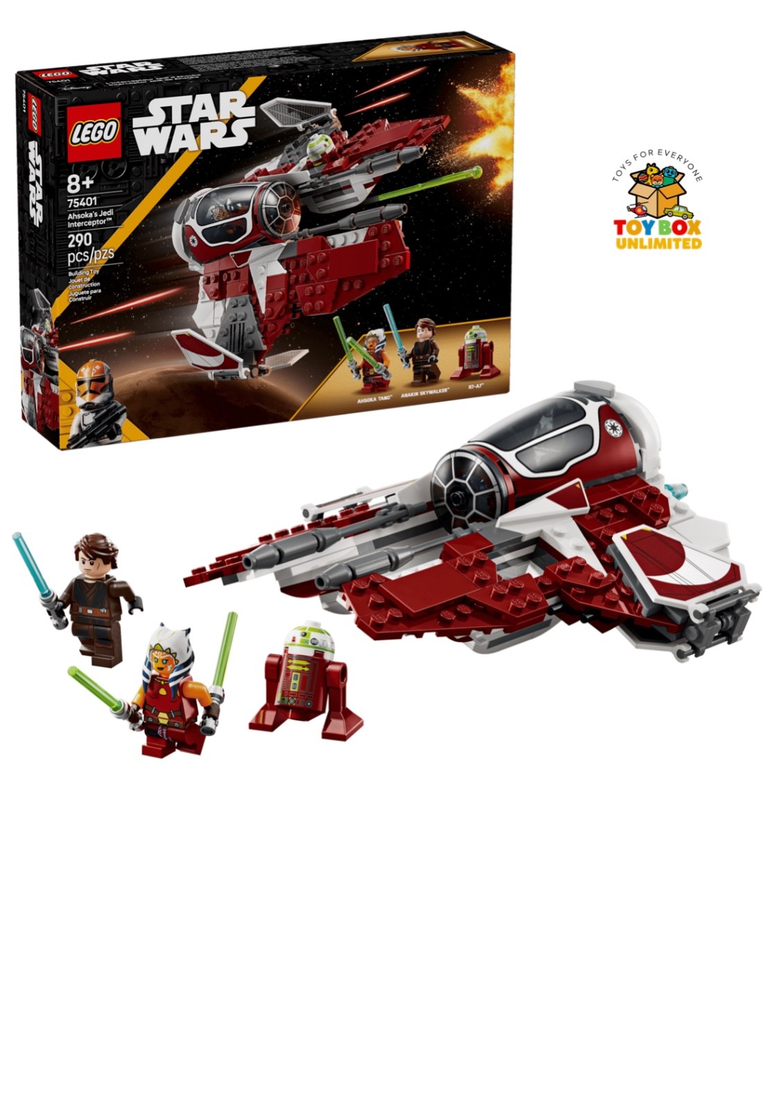 Lego® Star Wars™ Jungen 75401 Ahsokas Jedi Interceptor™ - Bild 16