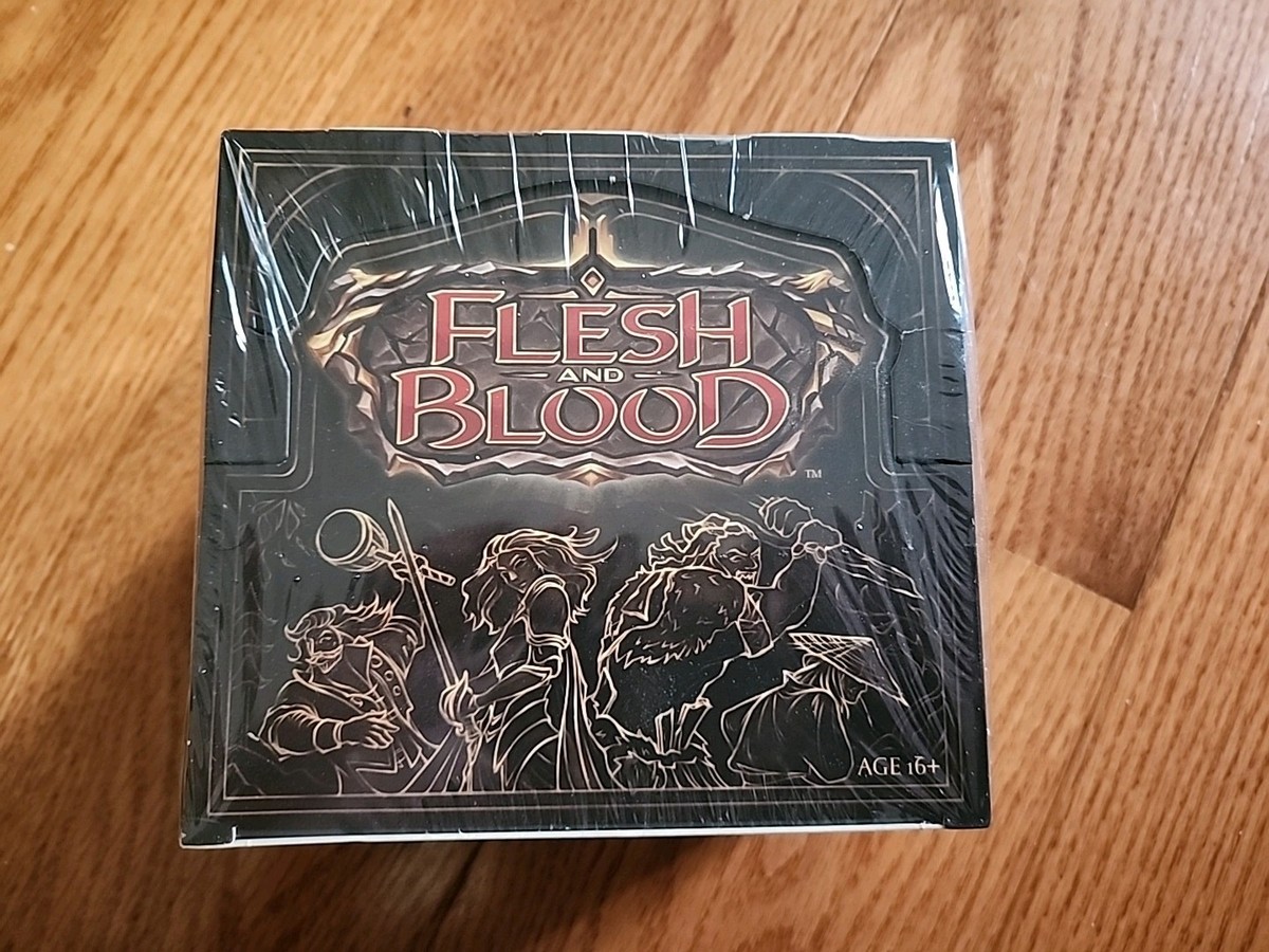 Flesh And Blood Tcg Welcome To Rathe Sealed Alpha Booster Box