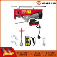 Paranco elettrico verricello 400kg/800kg 220V 12m con telecomando