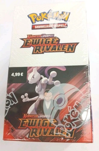 POKEMON Ewige Rivalen Display 18er deutsch NEU versiegelt KARMESIN & PURPUR