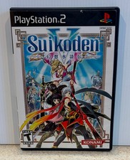 SUIKODEN V (2006 Playstation 2 PS2) -- Konami RPG -- CIB