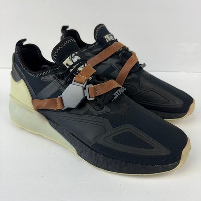 Adidas ZX 2K Boost Star Wars Han Solo Shoes Men's Size 12 Black