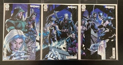 NCBD - Batman #163 - CONNECTING COVER SET BUNDLE (ALT COVERS) - (3 comics)