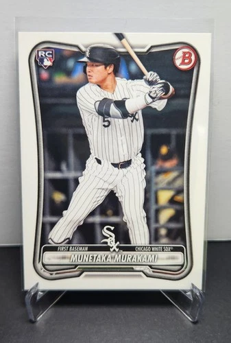 Munetaka Murakami 2026 Bowman Baseball #9 RC Base Paper WHITE SOX!