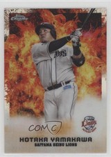 2022 Topps Chrome NPB Nippon Professional Baseball Chikara Hotaka Yamakawa s5q