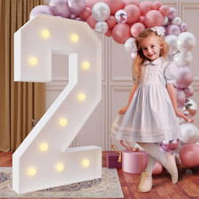 imprsv 4FT Marquee Numbers,DIY Marquee Numbers for 21st Birthday Decorations, Pa