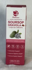 NEW Lukaree Soursop Graviola Liquid Drops 30ml 1FL Oz 4/26 Dietary Supplement