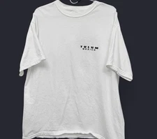 TULUM MEXICO IGUANA GRAPHIC WHITE T-SHIRT, SIZE XL, CHEST 46", LENGTH 28.5"