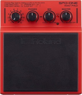 ROLAND SPD: ONE WAV PAD Percussion Black (spd-1w) From Japan