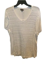 multiples womens tops xl White 