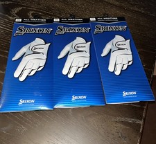 3 New XXL Men  s Srixon Left All Weather Golf Gloves For Right-Handed Players 