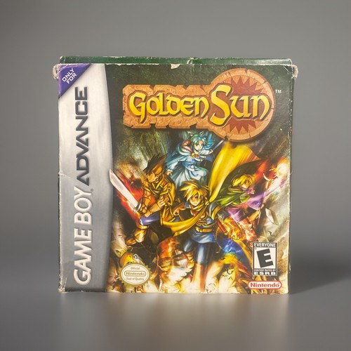 Golden Sun Americano Game Boy Advance Gba Nintendo Ds Fat Nds Lite - Corre Que Ta Baratinho
