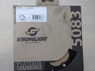 Stronglight Kettenblatt 262527 44 Zähne 104 mm Schwarz VTT/ATB 9-fach 4 Arm